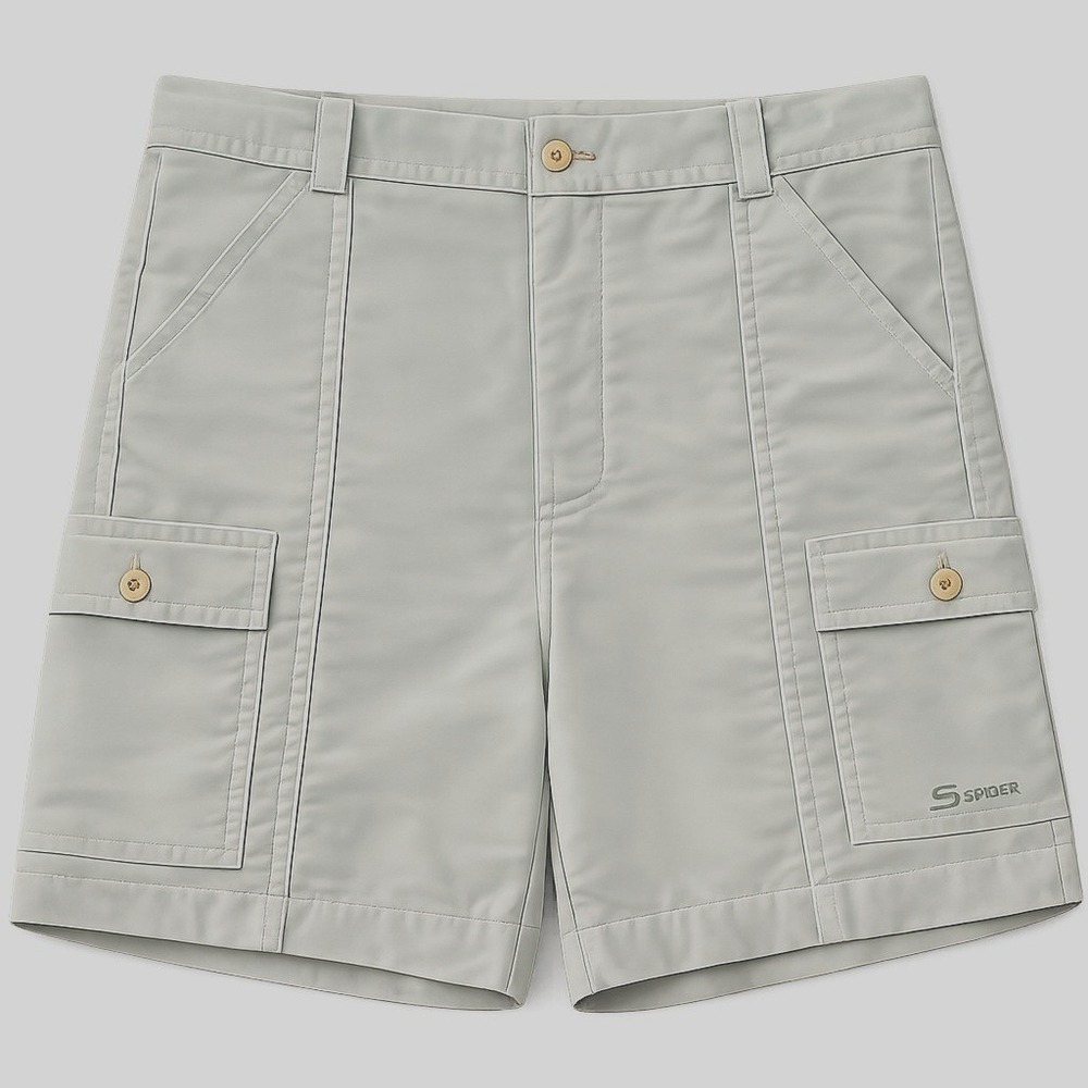 Sportif USA Cargo Shorts Mens Size 40 Light Mint Green Utility Fishing